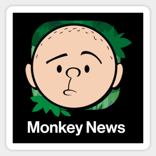 Karl Pilkington - Monkey News Sticker